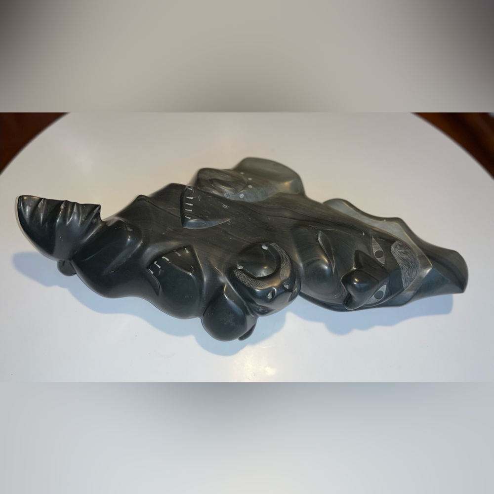 Inuit Solid Stone Sculpture